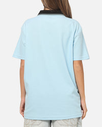 Bleacher Athletic Cronulla-Sutherland Sharks NRL Adult Golf Polo T-Shirt Light Blue