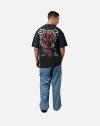 73Studio X House Of The Dragon The Blood Wryn T-Shirt Black Wash