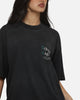 Represent Private Members T-Shirt Stained Black
