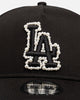 New Era Los Angeles Dodgers 'Pearl Bobble' 9Forty A-Frame Snapback Black