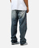 MNML Ultra Baggy Star Denim Jeans Vintage Blue