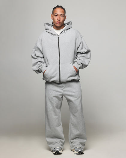 American Thrift Zip Hoodie Grey Heather