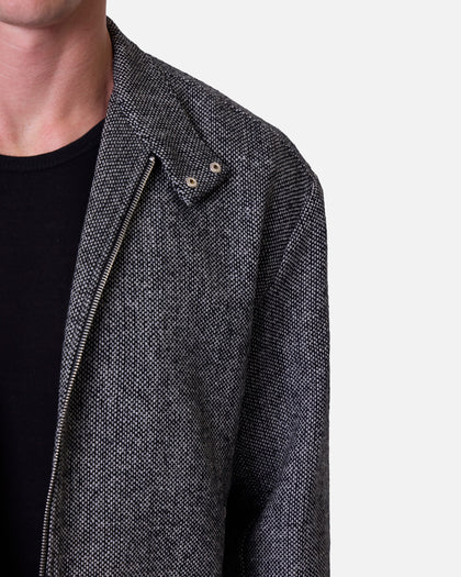 MNML Tweed Mod Jacket Black/Grey