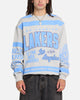 Mitchell & Ness Los Angeles Lakers Letterform Crewneck Grey Marle