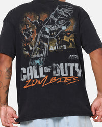 73Studio X Call Of Duty Zombies Classics T-Shirt Black Wash