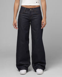 Loiter Women's Low Waisted Baggy Denim Jeans