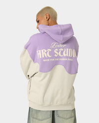 Loiter Palette Hoodie Purple/Grey