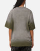Tupac Never Change Sunfade T-Shirt Vintage Olive