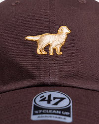 47 Brand Golden Retriever Icon 47 Clean Up Strapback Brown