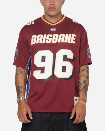 Mitchell & Ness Brisbane Lions AFL 96 Jersey Sour Cherry