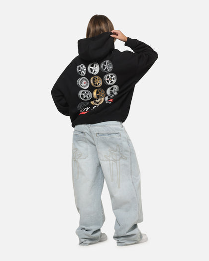Key Street Wheels Hoodie Black