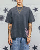 Carre Tagline T-Shirt Washed Black/Pink