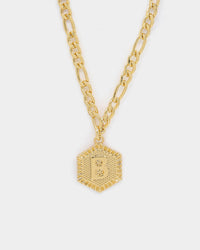 Raising Hell Women's Letter Anklet Gold