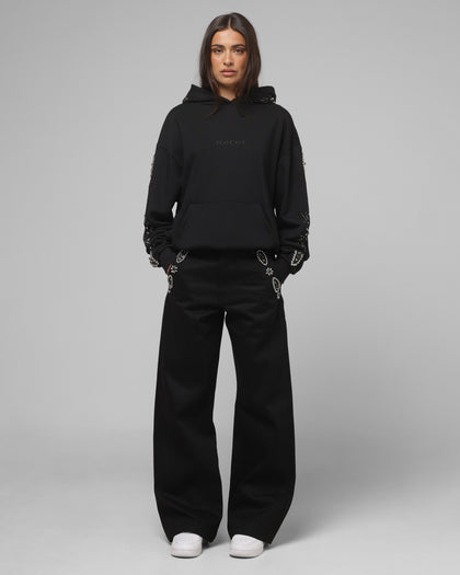 Loiter Rosewild Hoodie Black