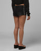 Loiter Women's Rodeo Denim Shorts Black