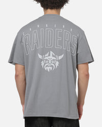 Bleacher Athletic Canberra Raiders NRL Attrition Solid T-Shirt Grey