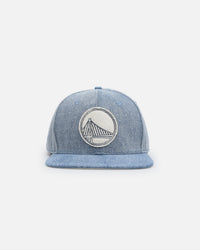 Pro Standard Golden State Warriors Denim Snapback Denim/Linen