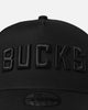 New Era Milwaukee Bucks 'NBA Black On Black' 9FORTY A-Frame Snapback Black