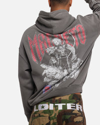 73Studio Marvel X-Men Magneto Premium Hoodie Washed Charcoal