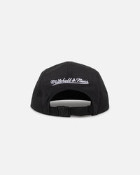 Mitchell & Ness Miami Heat Team Logo Camper Strapback Black