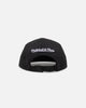 Mitchell & Ness Miami Heat Team Logo Camper Strapback Black