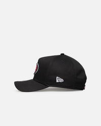 New Era San Francisco 49ers 'Upside Down Logo' 9FORTY A-Frame Snapback Black/Official Team Color