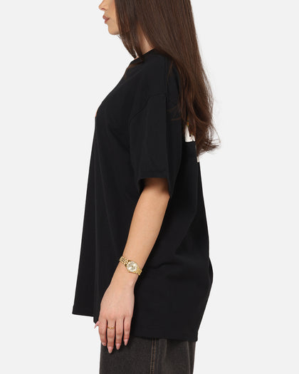 X-Large Flowers T-Shirt Black