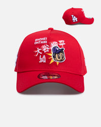 New Era Los Angeles Dodgers 'Ohtani' 9FORTY A-Frame Snapback Scarlet