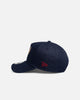 New Era Chicago Bulls 'Denim Leather Patch' 9FORTY A-Frame Snapback Denim