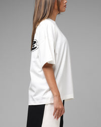 Loiter Jet Stream Chenille T-Shirt Off White
