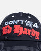 Ed Hardy Chrome Strapback Black