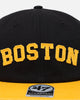 47 Brand Boston Bruins 'The City Block Collection' Club Legacy '47 Captain Snapback Black