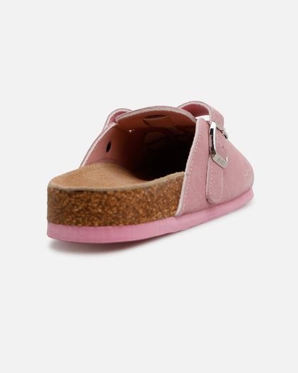 Octavious Marks Creme Rose Clogs Pink