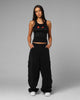 Loiter F-16 Balloon Cargo Pants Black