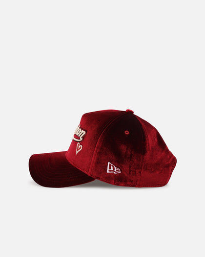 New Era Houston Astros 'Velvet Hearts' 9FORTY A-Frame Snapback Red