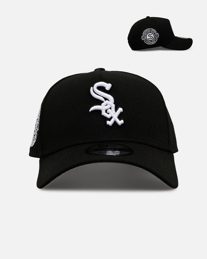 New Era Chicago White Sox 'Black And White' 9FORTY A-Frame Snapback Black/White