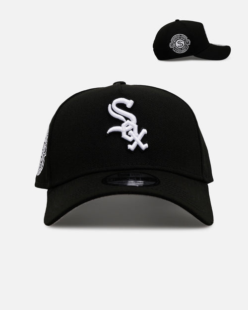 New Era Chicago White Sox 'Black And White' 9FORTY A-Frame Snapback Black/White