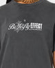 Rats Get Fat Butterfly Effect Vintage T-Shirt Off Black