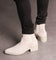 Saint Morta Nomad Pointy Toe Chelsea Boot Light Grey