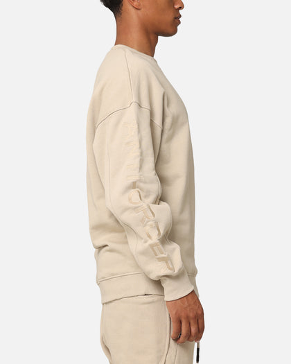 The Anti Order Coed Crewneck Stone