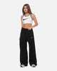 Nike Women's Sportswear Phoenix Fleece High Waisted Wide Leg Sweat Pants Black/Sail