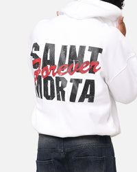 Saint Morta Forever Boxy Hoodie White