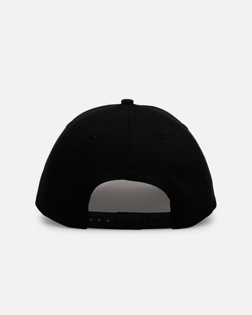 New Era Chicago White Sox 'Oversized Gothic Script Crown' 9FORTY A-Frame Snapback Black/White