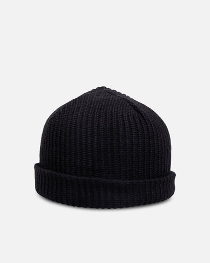 S Double Red Cube Low Beanie Black