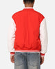 Tommy Jeans TJM Colourblock Varsity Jacket Deep Crimson