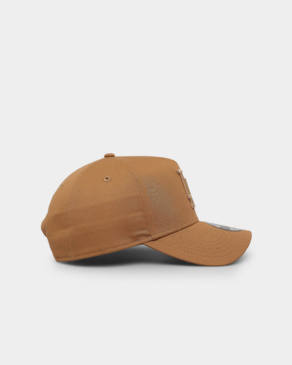 New Era Los Angeles Dodgers Tonal 9FORTY A-Frame Snapback Wheat