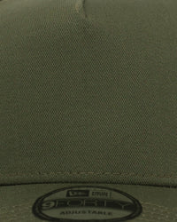 New Era 9FORTY A-Frame Snapback Olive/Black
