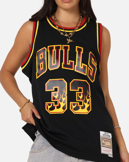 Mitchell & Ness Chicago Bulls Scottie Pippen Legends Jersey Black/Grey