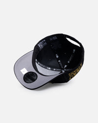 New Era Chicago Bulls 'Statement Suede 10 Year Anniversary' 9FORTY A-Frame Snapback Black Suede
