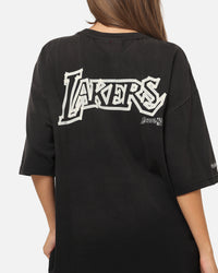 Mitchell & Ness Los Angeles Lakers Tape T-Shirt Black